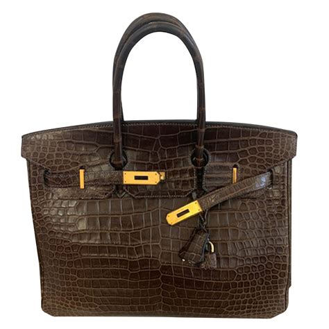 hermes crocodile watch|hermes crocodile birkin price.